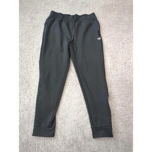 Champion Jogger Sweatpants Mens Large Black Athletic‎ Gym Training Pants